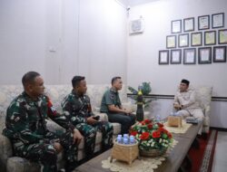 Bupati Aceh Besar Terima Audiensi Danyon Arhanud 5/CSBY
