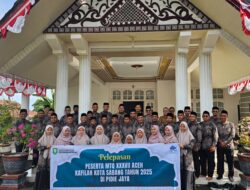 Target Masuk 10 Besar MTQ ke-37 Aceh, Kafilah Sabang 30 Oktober Berangkat ke Pidie Jaya