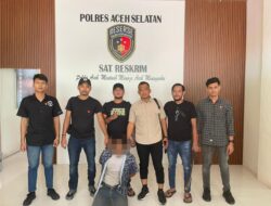 Polres Aceh Selatan Amankan Pelaku Penganiayaan Berat Gunakan Parang di Kluet Utara