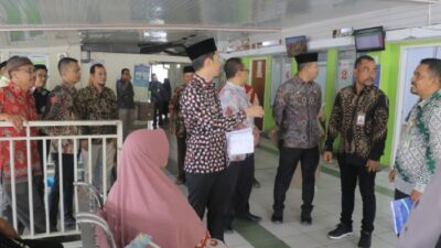 Bupati Aceh Barat Lakukan Sidak ke RSUD Cut Nyak Dhien, Supir dan Security Dites Urine