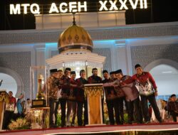 Buka MTQ ke-37 Aceh di Pidie Jaya, Gubernur Mualem: Tes Baca Al Qur’an Syarat Masuk Sekolah