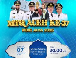 Wagub Dek Fadh Malam Ini Tutup MTQ ke-37 Aceh di Pidie Jaya