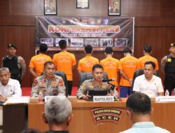 Gelar Konferensi Pers, Polres Aceh Singkil  Ungkap Empat Kasus Menonjol