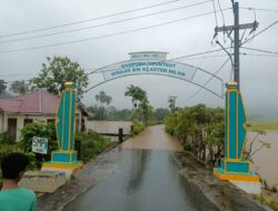 Hujan Deras, Banjir Luapan Landa Gampong Geunteut Lhoong