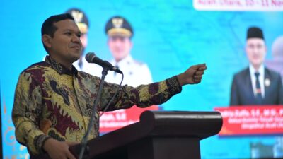 Wagub Fadhlullah Buka Rakor Telaah Sejawat Eksternal APIP se-Aceh di Lhoksukon