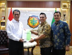 Bupati Aceh Besar Audiensi ke Menteri Amran, Bahas Pembangunan Program Pro-Rakyat Sektor Pertanian