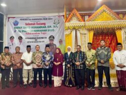 Penyambutan di Pendopo, Bupati Pijay: “Krue Seumangat” Selamat Datang kepada Kajari Baru