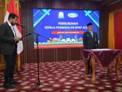 Gubernur Mualem Kukuhkan Agus Sutrisno Sebagai Kepala BPKP Aceh