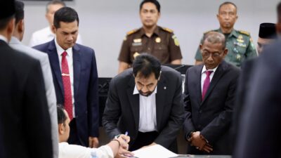 Gubernur Mualem dan DPRA Tandatangani KUA-PPAS Tahun 2026
