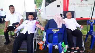 PMI Kumpulkan 69 Kantong Darah pada Peringatan HUT ke-69 Aceh Besar