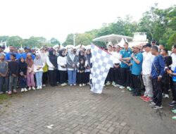 Ribuan Peserta Ramaikan Jalan Santai Keluarga HUT ke-69 Aceh Besar di Kota Jantho