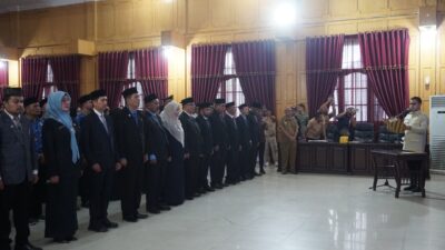Walikota Langsa Lantik 18 Pejabat Pimpinan Tinggi Pratama, Ini Nama-namanya