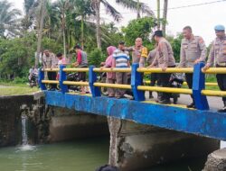 Pasca Banjir, Kapolres Sabang Tinjau Pintu Air Waduk Paya Seunara
