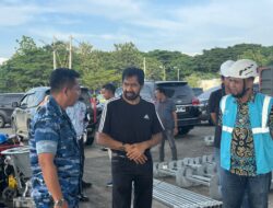 Percepatan Pemulihan Kelistrikan Aceh, Mualem Tinjau Material Tower Pengganti Tiba di Lanud SIM