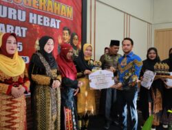 Buka Malam Anugerah Apresiasi Guru Hebat, Wabup Aceh Barat Ajak Tabah Hadapi Musibah Banjir