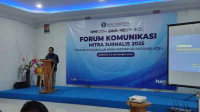 BI Aceh Gelar Forum Komunikasi Mitra Jurnalis 2025 di Kota Sabang