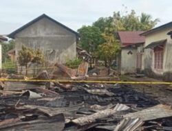 Kebakaran Hanguskan Tiga Rumah di Aceh Singkil