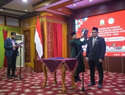 Gubernur Mualem Lantik Jamaluddin Sebagai Ketua BRA Periode 2025-2030