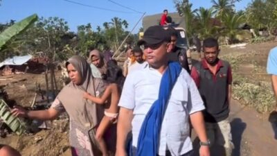Banjir dan Longsor Landa Aceh Utara, Bupati Ayah Wa Distribusi Logistik Ke Titik Pengungsian
