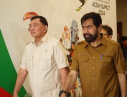 Gubernur dan Wagub Aceh Lepas Kepulangan Presiden Prabowo di Bandara SIM