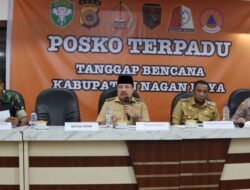 Bupati TRK Pimpin Rakor Tanggap Darurat, ini Data Sementara Dampak Banjir di Nagan Raya