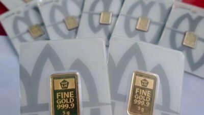 Harga Emas Antam di Sabang Terus Menguat, Tembus Rp2,325 Juta/Gram