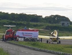 Pascabencana, BBM Perdana Tiba di Aceh Tengah Lewat Jalur Udara
