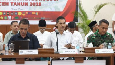 Pemerintah Gelar Rakor Rehabilitasi dan Rekonstruksi Infrastruktur Pascabencana Aceh