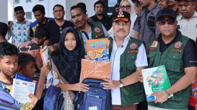 Di Tengah Duka Banjir Bandang, Senyum TRK Bangkitkan Harapan Anak-Anak Beutong Ateuh Banggalang