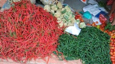 Harga Cabai dan Tomat Turun di Sabang