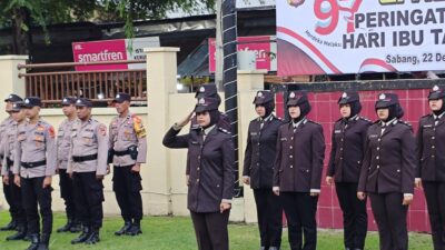 Hari Ibu, Polwan Sabang Bukti Perempuan Tangguh