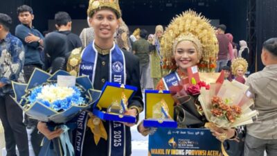 Duta Wisata Sabang Raih Dua Prestasi Agam Inong Aceh
