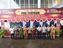 Sekda Sabang bersama Forkopimda Tinjau Posko Siaga Nataru di Pelabuhan Balohan
