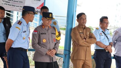 Kapolres Sabang Bersama Forkopimda Cek Kesiapan Pos Terpadu Operasi Lilin Seulawah 2025