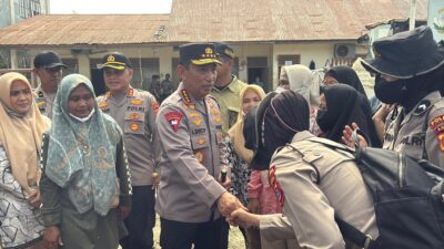 Kembali Kunjungi Aceh Tamiang, Kapolri Pastikan Recovery Pascabencana Berjalan Optimal
