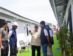 Gubernur dan Wagub Aceh Dampingi Presiden Prabowo Tinjau Huntara Korban Bencana di Aceh Tamiang