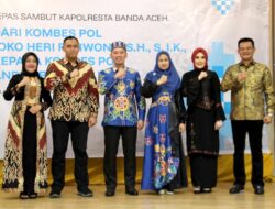 Hadiri Lepas Sambut Kapolresta, Dandim 0101/KBA Beri Apresiasi dan Sambutan Hangat