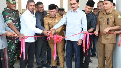 Usai Dilakukan Rehabilitasi, Pasar Hewan Sibreh Kembali Berfungsi