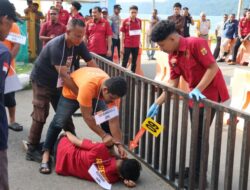 Polres Sabang Gelar Rekonstruksi Kasus Penganiayaan Berat di Pelabuhan Balohan