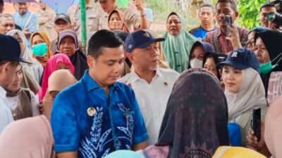 Pemulihan Pascabencana, Sejumlah Menteri Tinjau Lokasi dan Serahkan Bantuan di Langsa