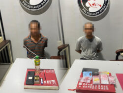 Polres Aceh Barat Ungkap Dua Kasus Narkoba dalam Sehari, Dua Pelaku Ditangkap di Meureubo