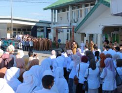 Pimpin Apel Pagi di RSUD Cut Nyak Dhien, Bupati Aceh Barat Janji Perluas IGD dan Tambah Bangunan Baru