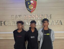 Sat Reskrim Polres Nagan Raya Amankan Tiga Remaja Diduga Terlibat Curi Kotak Amal Masjid
