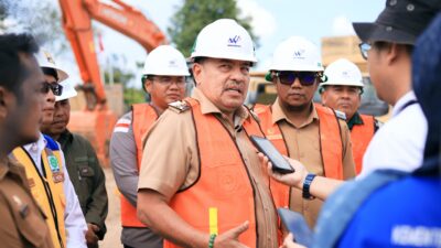Sekolah Rakyat Mulai Dibangun di Nagan Raya, Bupati TRK Letakkan Batu Pertama