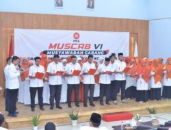 Kuatkan Barisan, PKS Banda Aceh Lantik Pengurus DPC Sembilan Kecamatan