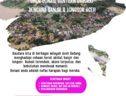 Peduli Penyintas Banjir Bandang dan Longsor, FJPI Aceh Masih Buka Donasi