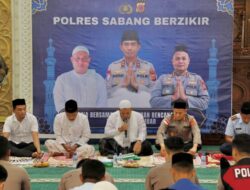 Polres Sabang Gelar Zikir dan Doa Bersama untuk Korban Banjir dan Longsor Aceh, Sumut, dan Sumbar
