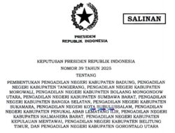 Pemerintah Pusat Resmi Tetapkan Pembentukan PN Subulussalam