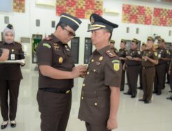 Kepala Kejaksaan Tinggi Aceh Lantik Kajari Aceh Barat Daya
