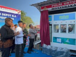 Atasi Krisis Air Bersih Pascabanjir, Polres Pijay Operasikan Depot Air Minum RO Gratis